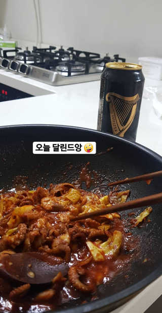 바담가 불타는 쭈꾸미 볶음 만찬 set — 5점을 준 리뷰어가 2019년 12월 올린 사용 사진