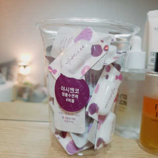 야시엔코 앰플수면팩 퍼플 — 5점을 준 리뷰어가 2019년 2월 올린 사용 사진