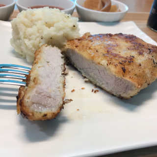 수제돈까스 스테이크통카스 맛있는 아이들간식 — 5점을 준 리뷰어가 2018년 7월 올린 사용 사진