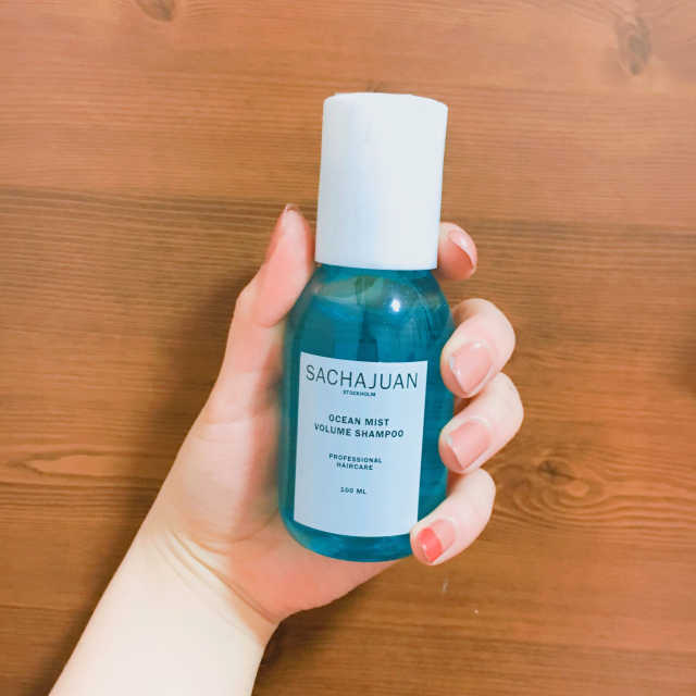 오션 미스트 볼륨 샴푸 100ml 리뷰 사진