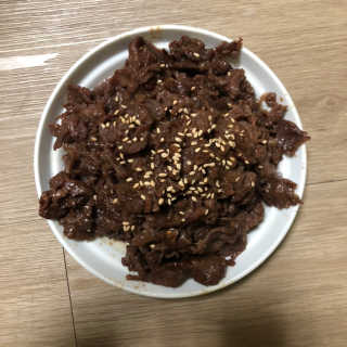미티스트 더 맛있는 소담 소불고기 + 도담 돼지 불고기 — 4.5점을 준 리뷰어가 2019년 2월 올린 사용 사진