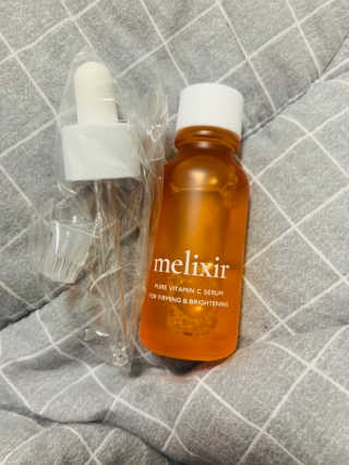 비건화장품 멜릭서 내 피부를 위한 비건케어, 멜릭서 비타민세럼 — 5점을 준 리뷰어가 2019년 4월 올린 사용 사진