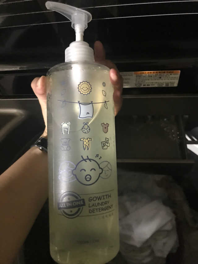 고위드 올인원 천연 세탁세제 리뷰 사진