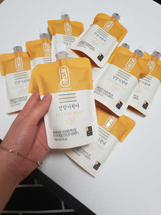 자연원 복다방 2종 100ml 10포씩 — 5점을 준 리뷰어가 2018년 12월 올린 사용 사진
