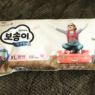 보솜이 액션핏 팬티형 — 5점을 준 리뷰어가 2019년 3월 올린 사용 사진