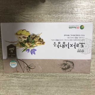 [하이헬스] 환절기에 좋은 참진한 도라지생강즙 30포 — 5점을 준 리뷰어가 2019년 11월 올린 사용 사진