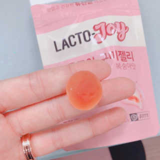 락토조이 구미젤리 복숭아맛 — 5점을 준 리뷰어가 2019년 10월 올린 사용 사진