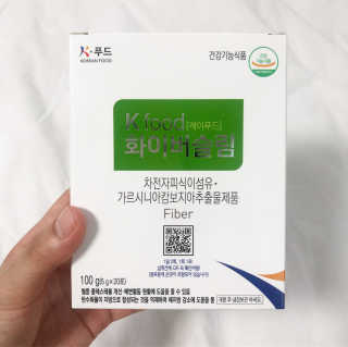 케이푸드 똥기사의 Kfood 화이버슬림 — 3점을 준 리뷰어가 2019년 10월 올린 사용 사진