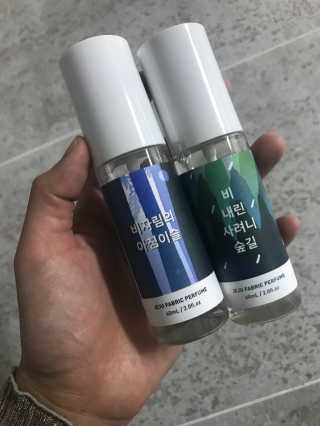 르플랑 제주 패브릭 퍼퓸 60ml 8종 — 4.17점을 준 리뷰어가 2018년 10월 올린 사용 사진