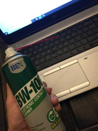 BW-100, 전자 접점 클리너 — 5점을 준 리뷰어가 2019년 9월 올린 사용 사진