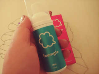 폼글 I foamgle [폼글] 거품가글 50ml 3종 - 민트, 라벤더, 라즈베리 — 3점을 준 리뷰어가 2019년 11월 올린 사용 사진