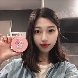 릴리바이레드 코튼블러쿠션 에스더버니에디션 — 5점을 준 리뷰어가 2019년 5월 올린 사용 사진