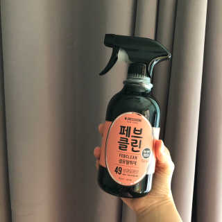 더블유드레스룸 페브클린 500ml — 5점을 준 리뷰어가 2018년 11월 올린 사용 사진