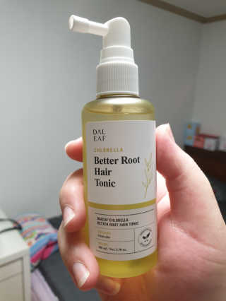 달리프 클로렐라 베러 루트 헤어토닉 100ml — 4점을 준 리뷰어가 2019년 8월 올린 사용 사진