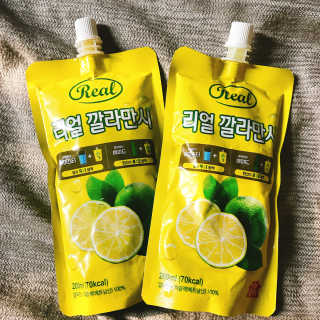 장수농가 리얼깔라만시 — 5점을 준 리뷰어가 2018년 6월 올린 사용 사진
