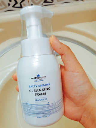 솔테라피 솔티 크리미 클렌징폼 300ml — 2.5점을 준 리뷰어가 2019년 4월 올린 사용 사진