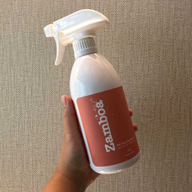 잠보아 펫 클린 데오도란트 리뷰 사진