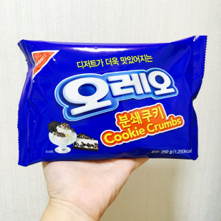 오레오 분쇄쿠키 — 3.5점을 준 리뷰어가 2016년 9월 올린 사용 사진