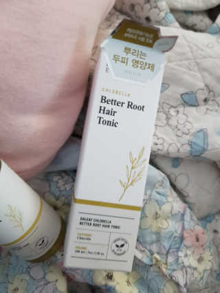달리프 클로렐라 베러 루트 헤어토닉 100ml — 4.5점을 준 리뷰어가 2019년 9월 올린 사용 사진