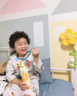 꼬모조이 탱글탱글 구름 콩순이 버블바스 — 5점을 준 리뷰어가 2019년 10월 올린 사용 사진