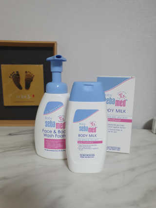 세바메드 베이비 바디밀크 200ml — 5점을 준 리뷰어가 2020년 1월 올린 사용 사진