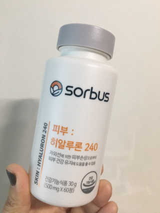 소버스 히알루론산 240 — 5점을 준 리뷰어가 2019년 10월 올린 사용 사진