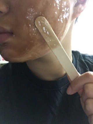 23years old 카카오 에너지 모델링 마스크 — 3.5점을 준 리뷰어가 2016년 12월 올린 사용 사진