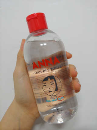 솔테라피 안나 트러블 토너 300ml — 4.5점을 준 리뷰어가 2019년 4월 올린 사용 사진
