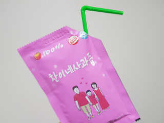 찬이네과수원 찬이네_사과즙 1BOX 50개입 — 5점을 준 리뷰어가 2018년 3월 올린 사용 사진