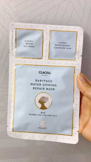 클라셀(CLACELL) 클라셀마스크팩(CLACELL) — 5점을 준 리뷰어가 2017년 12월 올린 사용 사진