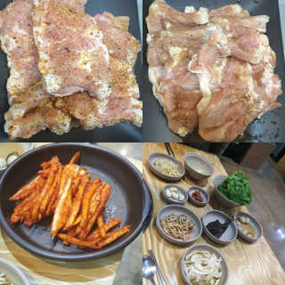 [닭수리5형제숯불닭갈비] 닭갈비 2인분+더덕구이 set — 5점을 준 리뷰어가 2018년 12월 올린 사용 사진