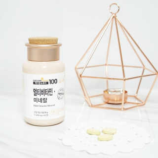 [메이준뉴트리] 멀티비타민and미네랄 1병, 1개월 분 — 5점을 준 리뷰어가 2018년 7월 올린 사용 사진