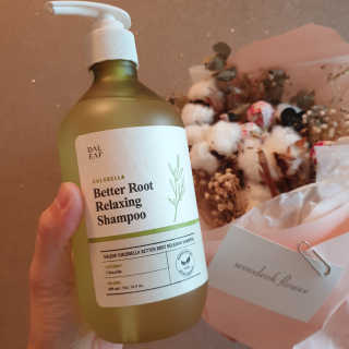 달리프 클로렐라 베러 루트 릴렉싱 샴푸 500ml — 5점을 준 리뷰어가 2018년 12월 올린 사용 사진