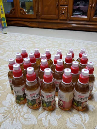웅진식품 코코몽 어린이 순한결명자 200mL x 24페트 — 5점을 준 리뷰어가 2018년 4월 올린 사용 사진
