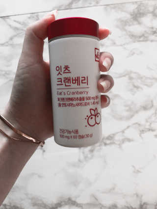네츄럴굿띵스 잇츠 크랜베리 1병 30일분 — 5점을 준 리뷰어가 2019년 10월 올린 사용 사진