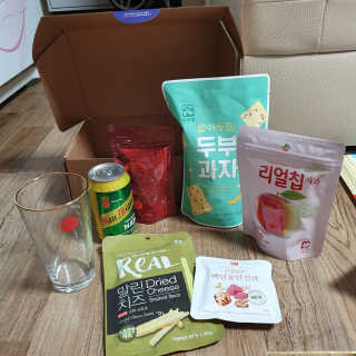 [맘마레시피] 육퇴 후 맥주는 진리, 육퇴간식박스 — 5점을 준 리뷰어가 2019년 12월 올린 사용 사진