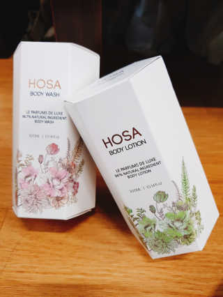 HOSA BODY WASH+BODY LOTION — 5점을 준 리뷰어가 2018년 4월 올린 사용 사진