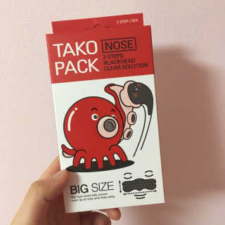 나이팅게일 TAKO PACK NOSE [문어코팩] — 2.5점을 준 리뷰어가 2017년 1월 올린 사용 사진