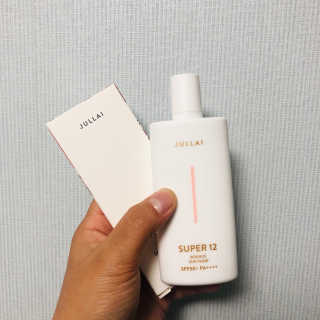 쥴라이Jullai 슈퍼 12 바운스 선 플루이드 SPF50+ PA++++ — 5점을 준 리뷰어가 2019년 7월 올린 사용 사진