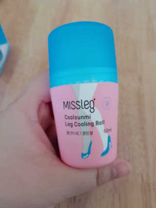 미스레그 쿨링볼 — 5점을 준 리뷰어가 2018년 5월 올린 사용 사진