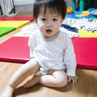 보솜이 베이비케어 팬티형 기저귀 — 4점을 준 리뷰어가 2019년 3월 올린 사용 사진
