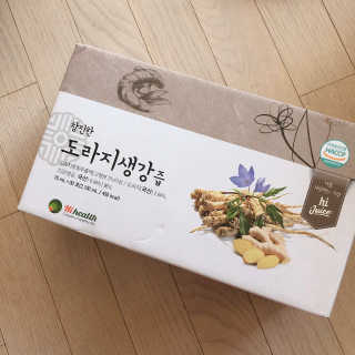 [하이헬스] 환절기에 좋은 참진한 도라지생강즙 30포 — 3점을 준 리뷰어가 2019년 11월 올린 사용 사진