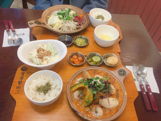 [경성함바그 광교점] 함바그 2종류 마음대로 선택하기 리뷰 사진