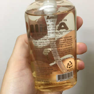 에이밀 슈퍼 그레인 클렌징 오일 125ml — 5점을 준 리뷰어가 2019년 11월 올린 사용 사진