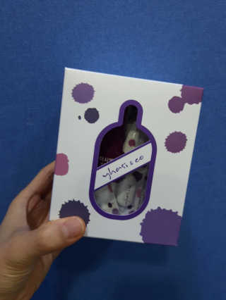야시엔코 앰플수면팩 퍼플 — 4점을 준 리뷰어가 2019년 2월 올린 사용 사진