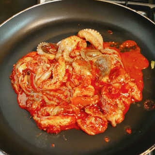 맵꾸미 쭈꾸미볶음 450g — 5점을 준 리뷰어가 2019년 9월 올린 사용 사진