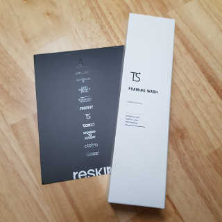 리스킨 [TS] 포밍 워시 — 5점을 준 리뷰어가 2019년 1월 올린 사용 사진