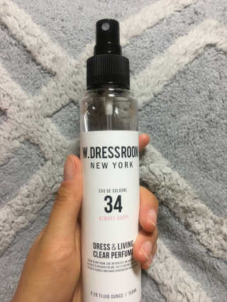 더블유드레스룸 드레스퍼퓸 150ml — 3.5점을 준 리뷰어가 2018년 6월 올린 사용 사진