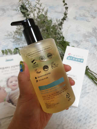 꿈비 오가닉 그라운드 탑투토 워시 300ML — 5점을 준 리뷰어가 2019년 7월 올린 사용 사진