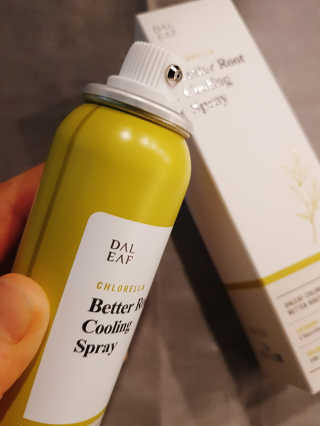 달리프 클로렐라 베러 루트 쿨링 스프레이 100ml — 4.67점을 준 리뷰어가 2018년 12월 올린 사용 사진